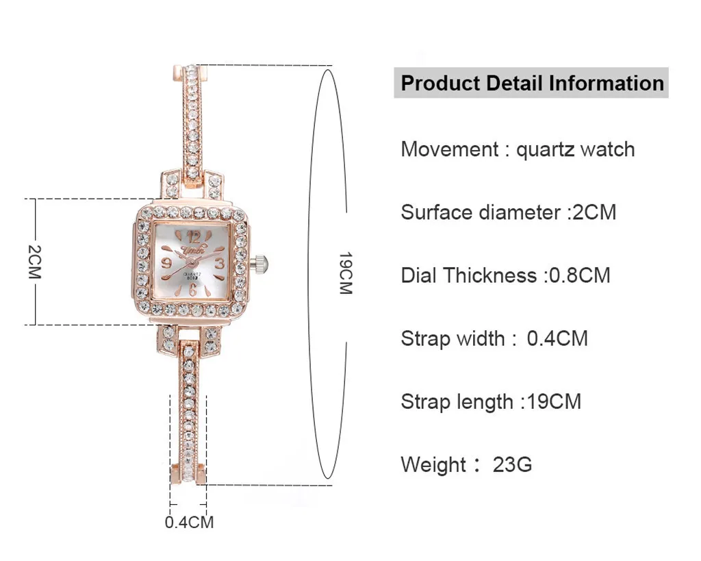 Ladies Simple Ladies Watch Fashion Exquisite Alloy Quartz Watch Ladies Full Diamond Luxury Quartz Watch armbandjes dames X*
Ladies Simple Ladies Watch Fashion Exquisite Alloy Quartz Watch Ladies Full Diamond Luxury Quartz Watch armbandjes dames X*
