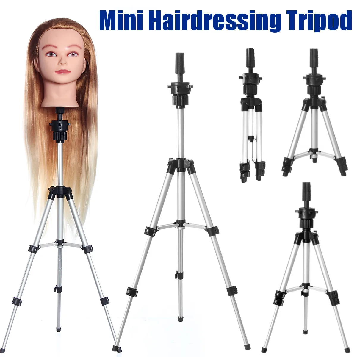 Adjustable Tripod Stand Holder Mannequin Head Tripod Hairdressing Training Head Holder Hair Wig Stand Hair Trainning Tool
Adjustable Tripod Stand Holder Mannequin Head Tripod Hairdressing Training Head Holder Hair Wig Stand Hair Trainning Tool