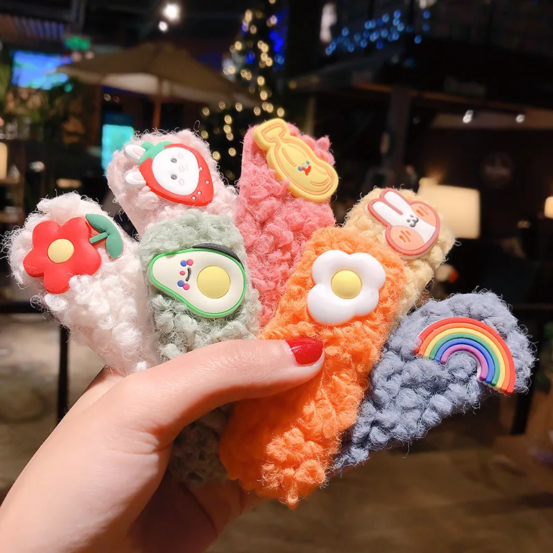 Winter New Lamb Wool Hairpin Women's Bangs Side Plush BB Clip Headdress Simple and Cute Small Clip Hair Accessories
Winter New Lamb Wool Hairpin Women's Bangs Side Plush BB Clip Headdress Simple and Cute Small Clip Hair Accessories