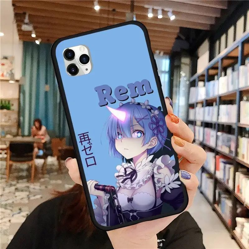 Anime Re Zero Rem Phone Case for iPhone 11 12 pro MINI XS MAX 8 7 6 6S Plus X 5S SE 2020 XR 
Anime Re Zero Rem Phone Case for iPhone 11 12 pro MINI XS MAX 8 7 6 6S Plus X 5S SE 2020 XR