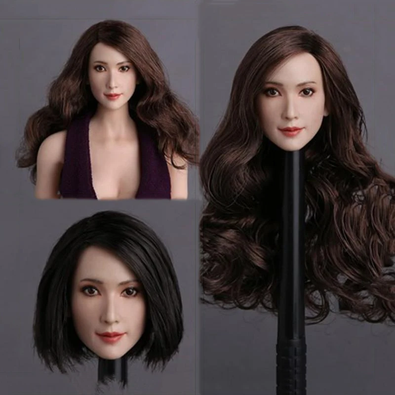 1/6 Asian Star GC008 Female Head Sculpt Model For 12 Inches Women Figures Body In Stock
1/6 Asian Star GC008 Female Head Sculpt Model For 12 Inches Women Figures Body In Stock