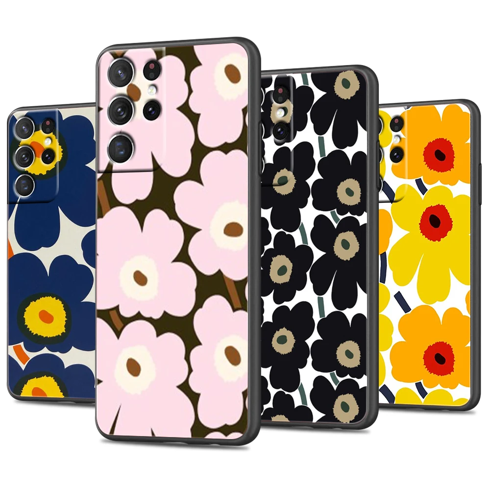 Fashion Flower For Samsung Galaxy S22 S21 Ultra S20 FE Lite S10 S9 S8 Plus 5G Silicone Soft Black Phone Case
Fashion Flower For Samsung Galaxy S22 S21 Ultra S20 FE Lite S10 S9 S8 Plus 5G Silicone Soft Black Phone Case