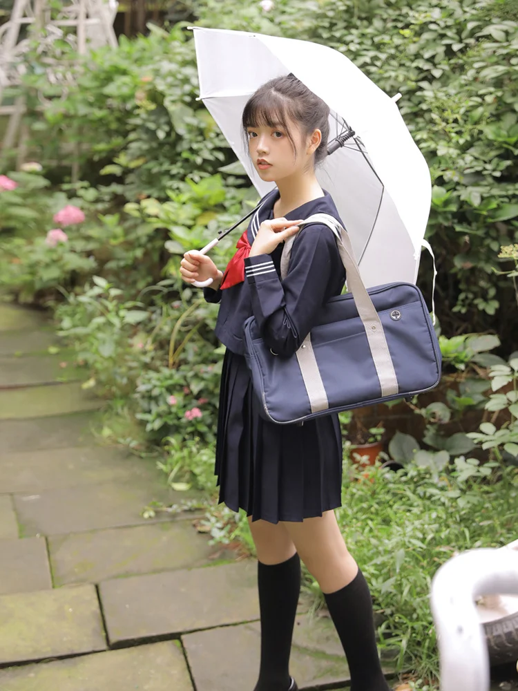 Japanese JK Uniform Skirt College Style Suit Cyanosis SEMBEM Suit Kansai Lapel Bad Sailor Suit Student Uniform Business Attire
Japanese JK Uniform Skirt College Style Suit Cyanosis SEMBEM Suit Kansai Lapel Bad Sailor Suit Student Uniform Business Attire