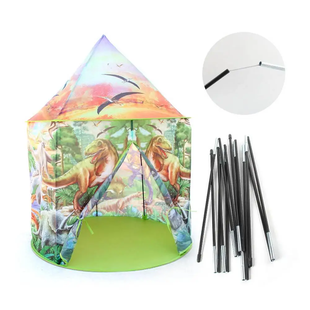 Children Play Tent Dinosaur Folding Indoor Kids Pop Up Playhouse New Dinosaur Yurt Baby Play Tent Quick Automatic Opening Space 
Children Play Tent Dinosaur Folding Indoor Kids Pop Up Playhouse New Dinosaur Yurt Baby Play Tent Quick Automatic Opening Space