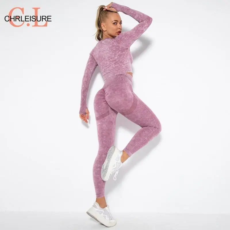 Женский брючный костюм CHRLEISURE, комплект из двух предметов: рубашка с длинным рукавом и леггинсы с принтом, Бесшовные штаны, спортивный костюм...
Женский брючный костюм CHRLEISURE, комплект из двух предметов: рубашка с длинным рукавом и леггинсы с принтом, Бесшовные штаны, спортивный костюм...