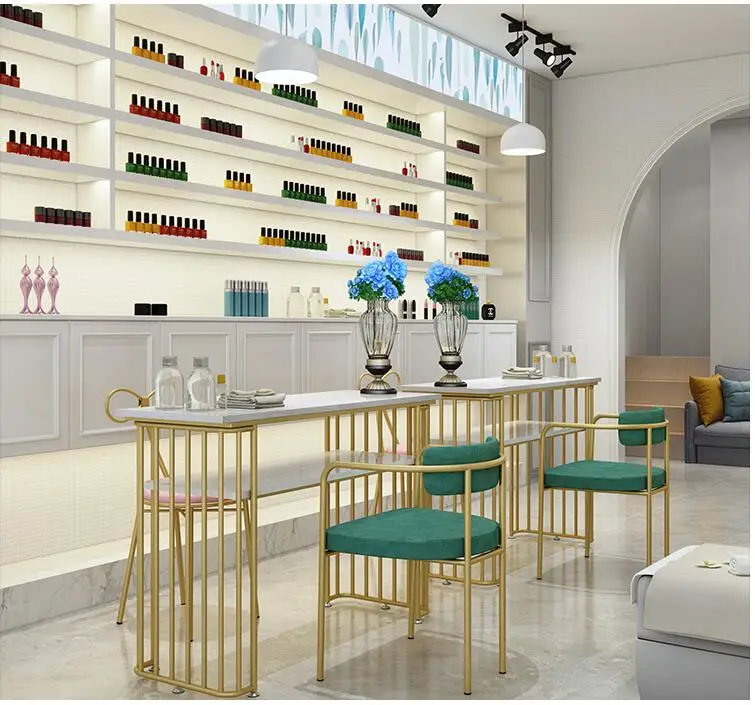 Nail tables and chairs set economy nail shop decoration single double marble net red double nail manicure table
Nail tables and chairs set economy nail shop decoration single double marble net red double nail manicure table