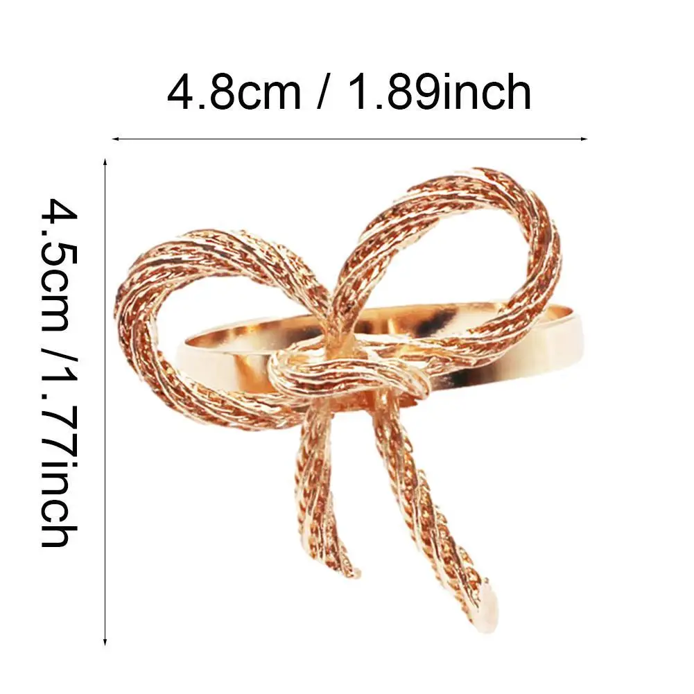 1PC Cute Napkin Rings Butterfly Bow Pattern Napkin Party Dinner For Bar Ring Valentine's Christmas Restaurant Decoration Da E4A1
1PC Cute Napkin Rings Butterfly Bow Pattern Napkin Party Dinner For Bar Ring Valentine's Christmas Restaurant Decoration Da E4A1