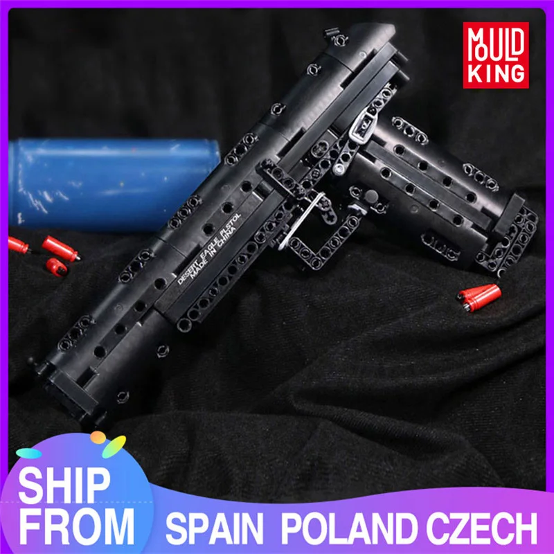 MOULD KING 14004 Desert Eagle Pistol SWATGun Technical Building Blocks Bricks Children Boys Gifts Toys
MOULD KING 14004 Desert Eagle Pistol SWATGun Technical Building Blocks Bricks Children Boys Gifts Toys
