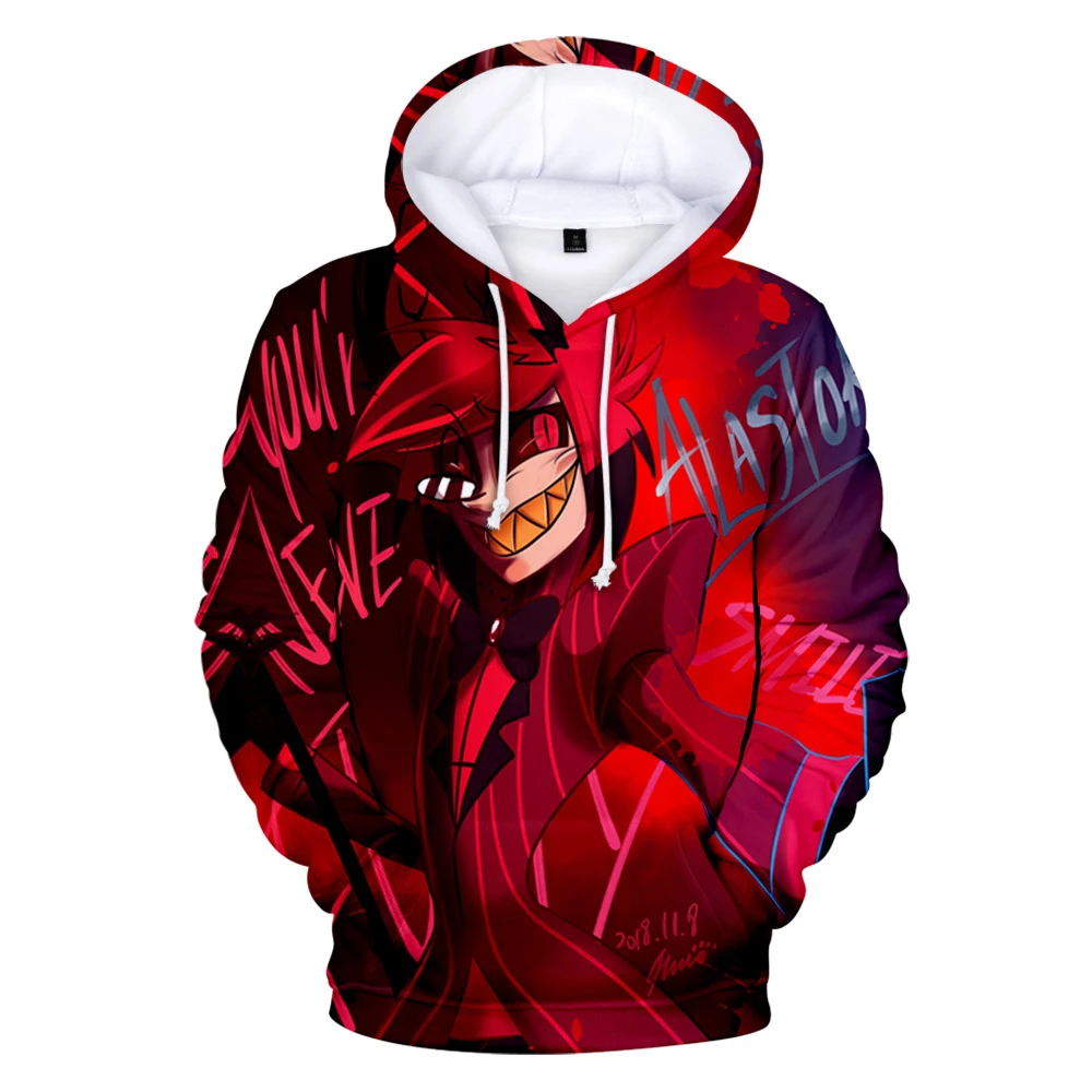 2021 New Animation movie Hazbin Hotel Hell Princess Charlie 3D Hooded sweatshirt Men/Women Casual Hip hop Hoodies Clothes
2021 New Animation movie Hazbin Hotel Hell Princess Charlie 3D Hooded sweatshirt Men/Women Casual Hip hop Hoodies Clothes