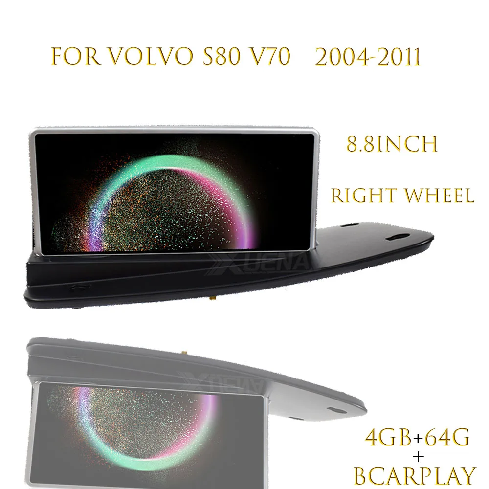 Car GPS Navigation for Volvo S80 V70 right wheel 2004-2011 auto multimedia player for Volvo S80 V70 Touch Screen Head Unit
Car GPS Navigation for Volvo S80 V70 right wheel 2004-2011 auto multimedia player for Volvo S80 V70 Touch Screen Head Unit