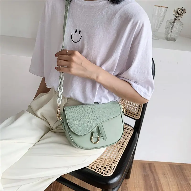 MINI Stone Pattern PU Leather Crossbody Bags For Women 2020 Luxury Shoulder Handbags Female Travel Chain Cross Body Hand Bag 
MINI Stone Pattern PU Leather Crossbody Bags For Women 2020 Luxury Shoulder Handbags Female Travel Chain Cross Body Hand Bag