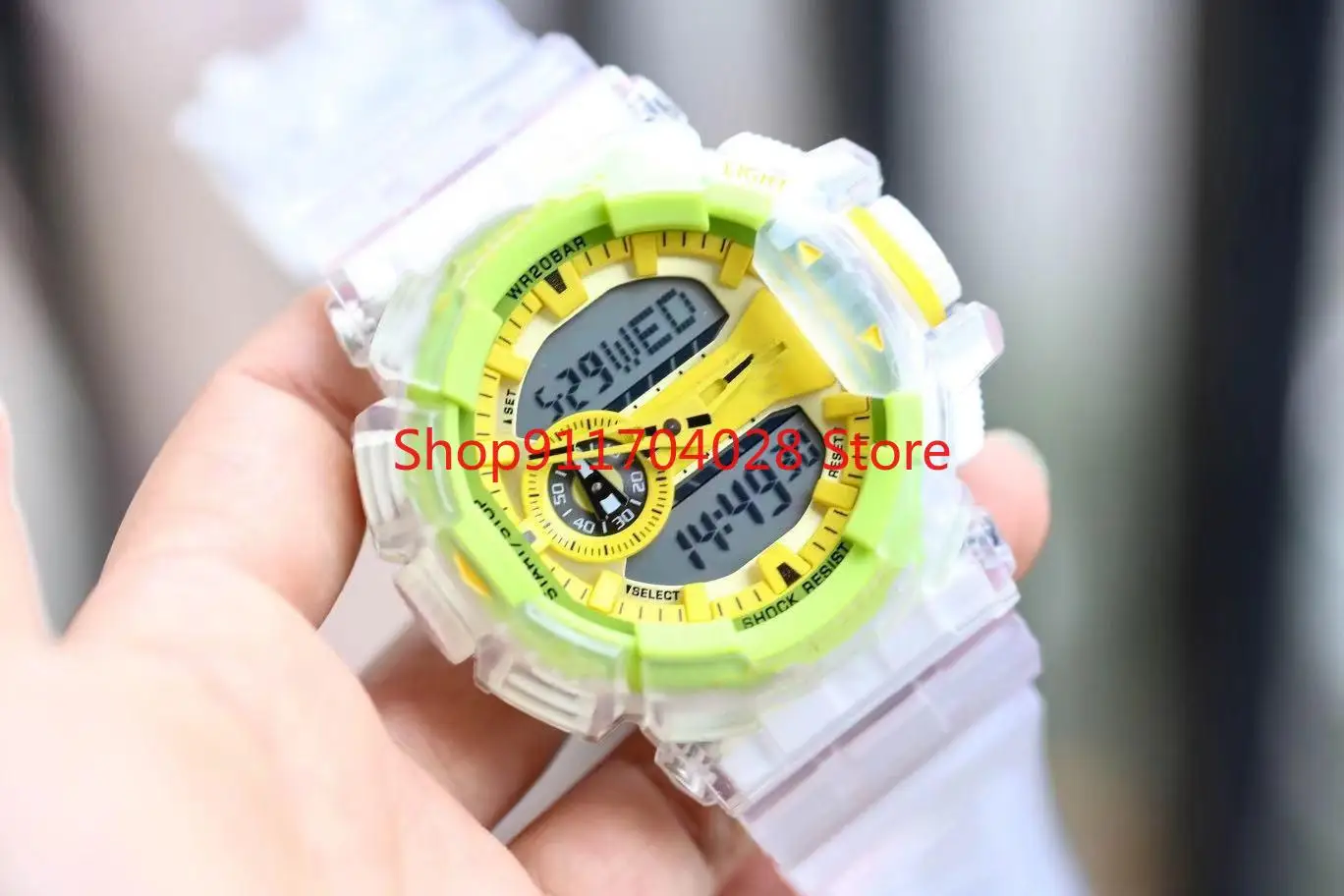 New style leisure sports 400 quartz watch waterproof unisex watch LED digital watch world time automatic hand-raising light
New style leisure sports 400 quartz watch waterproof unisex watch LED digital watch world time automatic hand-raising light