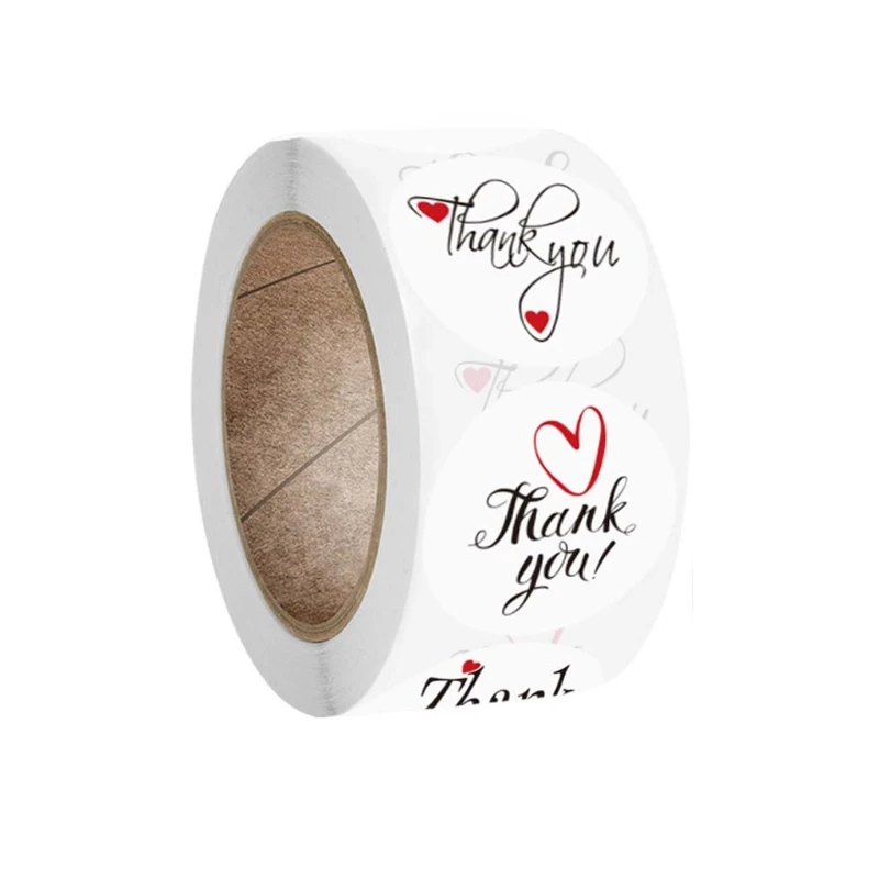 500pcs Round Thank You Stickers Package Seal Labels Wedding Party Scrapbooking White
500pcs Round Thank You Stickers Package Seal Labels Wedding Party Scrapbooking White