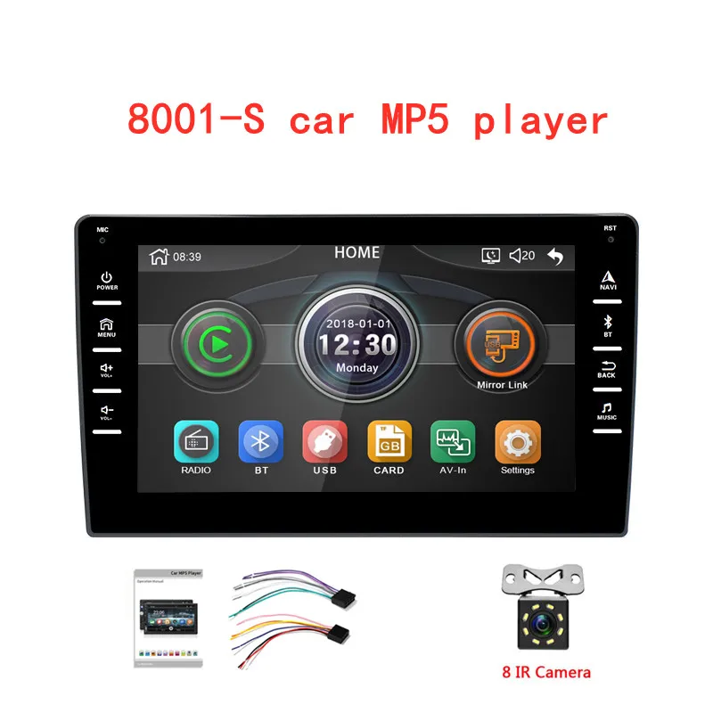 NEW 2din Bluetooth Car radio Windows Ce System 8"HD Touch Screen Car Audio USB Rear View Camera MP5 Player , Support carplay
NEW 2din Bluetooth Car radio Windows Ce System 8"HD Touch Screen Car Audio USB Rear View Camera MP5 Player , Support carplay