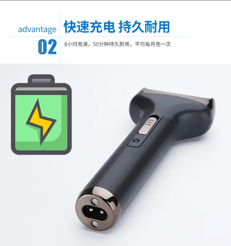 Multifunctional Electric Nose Hair Trimmer Reciprocating Shaver Eyebrow Trimming Knife Temple Knife Shape
Multifunctional Electric Nose Hair Trimmer Reciprocating Shaver Eyebrow Trimming Knife Temple Knife Shape