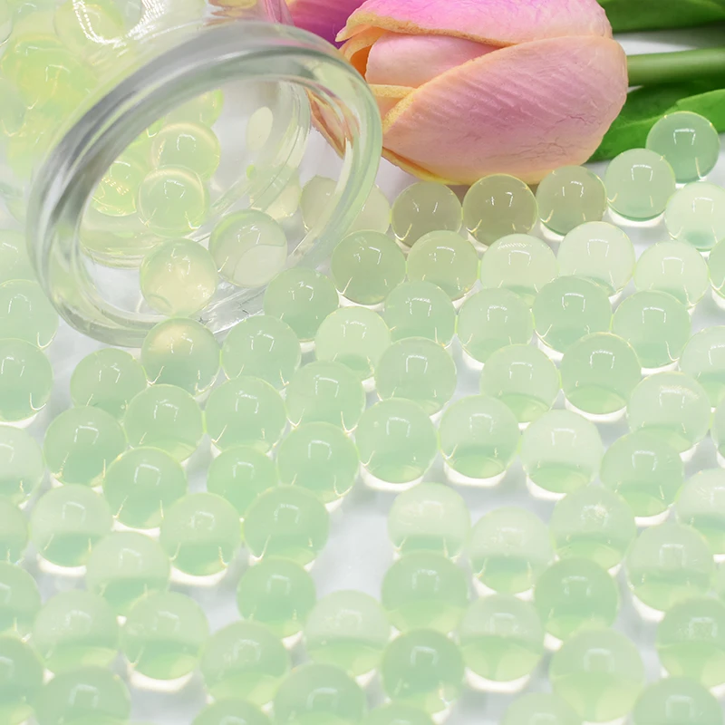 Pearl-shaped crystal soil water beads mud growth jelly ball wedding home decoration hydrogel water beads 5,000 beads / bag 
Pearl-shaped crystal soil water beads mud growth jelly ball wedding home decoration hydrogel water beads 5,000 beads / bag