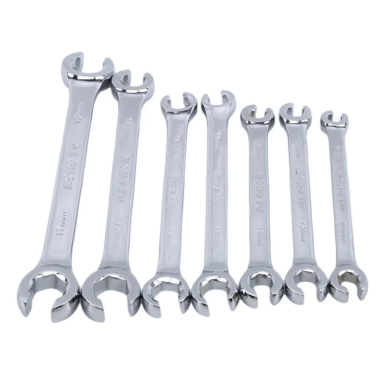 Double Headed Metric Open End Wrench Six Angle Special Metal Wrenches For Oil Pipe Tubing Spanner Auto Repair Tools 1pcs
Double Headed Metric Open End Wrench Six Angle Special Metal Wrenches For Oil Pipe Tubing Spanner Auto Repair Tools 1pcs