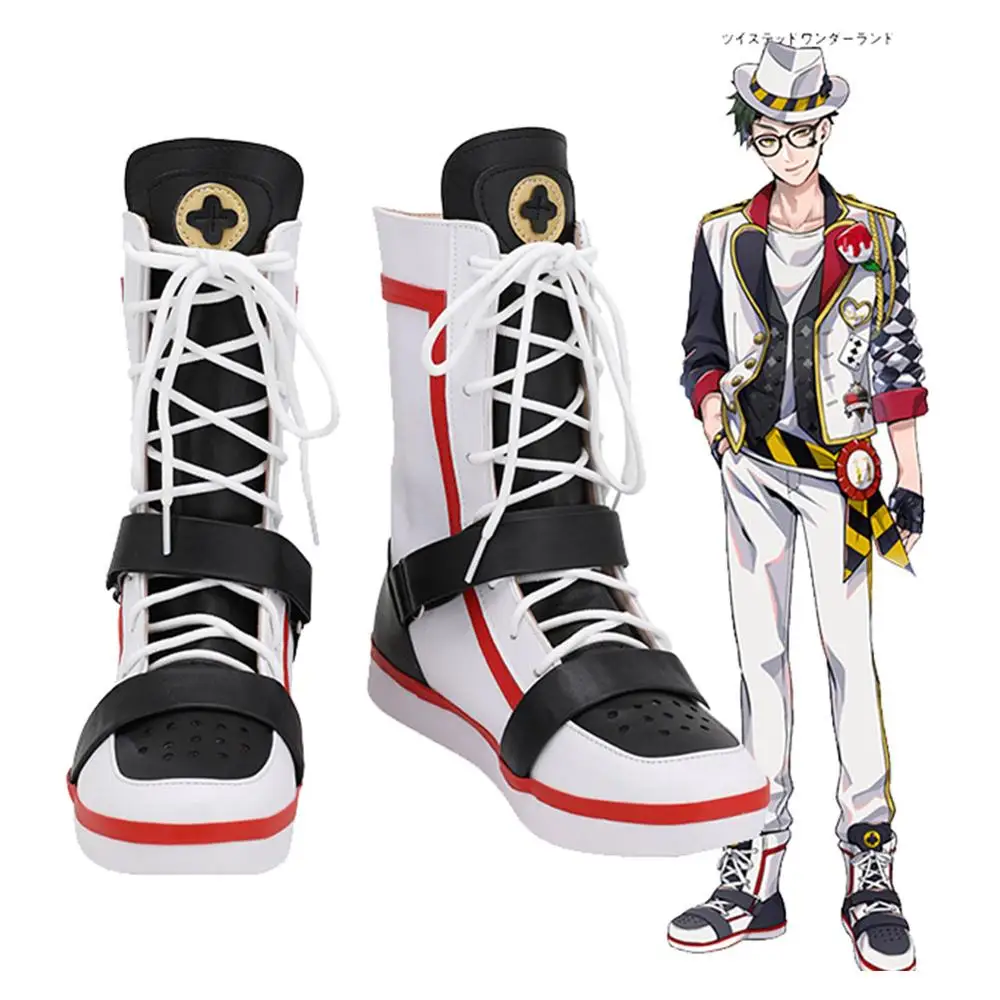 Twisted Wonderland Cosplay Adult Men Trey Deuce Boots PU Shoes Halloween Carnival Cosplay Prop
Twisted Wonderland Cosplay Adult Men Trey Deuce Boots PU Shoes Halloween Carnival Cosplay Prop