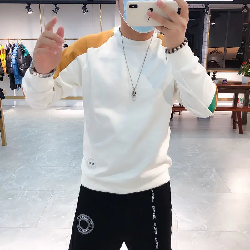 Men's clothes plus velvet thickened winter students Korean version of loose trend handsome spirit guy on the bottom shirt
Men's clothes plus velvet thickened winter students Korean version of loose trend handsome spirit guy on the bottom shirt