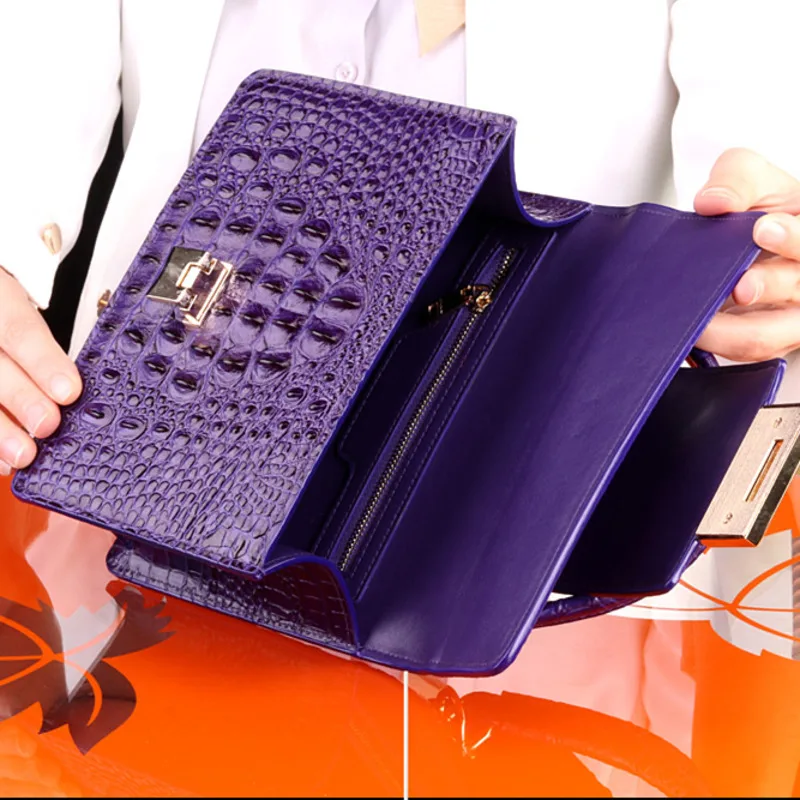 Genuine Leather Woman Beach Bag Crocodile Small Square Package Single Fashion Shoulder Portable Oblique Satchel free shipping
Genuine Leather Woman Beach Bag Crocodile Small Square Package Single Fashion Shoulder Portable Oblique Satchel free shipping