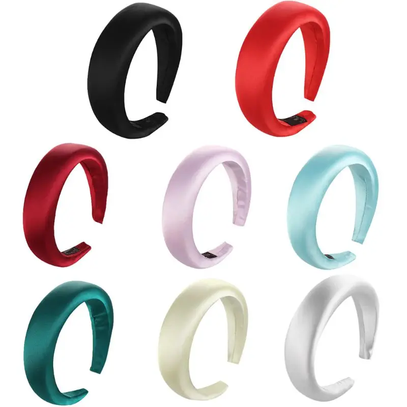 Padded Wide Sponge Glitter Women Headband Candy Color Hair Hoop Vintage Thick Elastics Headpiece
Padded Wide Sponge Glitter Women Headband Candy Color Hair Hoop Vintage Thick Elastics Headpiece