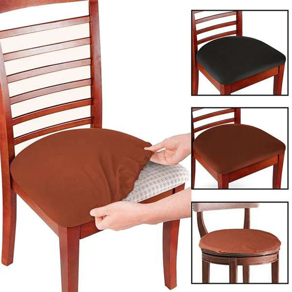 Stretch Dining Room Chair Seat Cover,Removable Washable Elastic Cushion Covers for Upholstered Oblong/Square /Round Dining Chair
Stretch Dining Room Chair Seat Cover,Removable Washable Elastic Cushion Covers for Upholstered Oblong/Square /Round Dining Chair