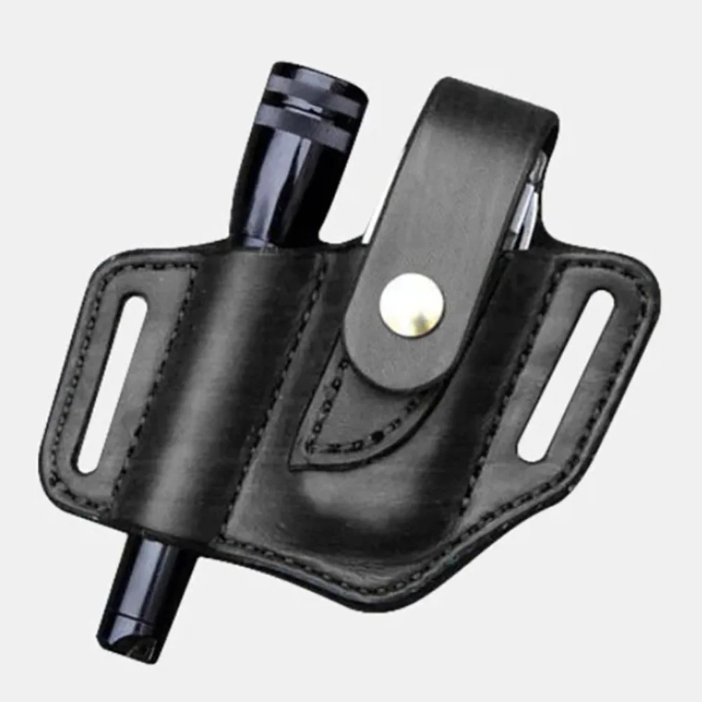 Multi-functional EDC PU Leather Sheath Waist Holster Belt Loop Organizer Pouch Storage Bag For Flashlight Tactical Pen Pliers
Multi-functional EDC PU Leather Sheath Waist Holster Belt Loop Organizer Pouch Storage Bag For Flashlight Tactical Pen Pliers