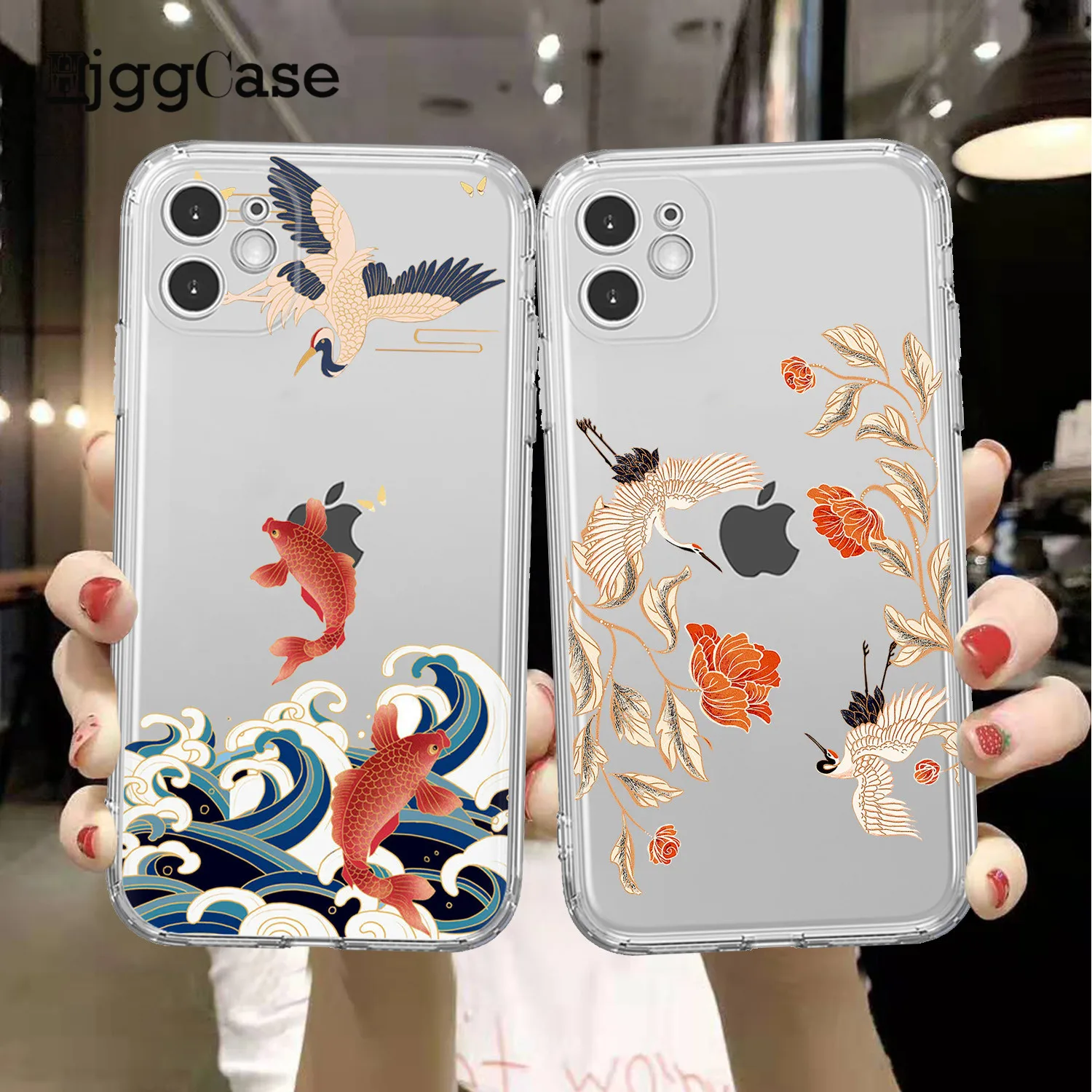 Crane and Koi Chinese style Phone Case For iPhone 13 11 12 Pro Max 8 7 Plus SE 2020 XR XS Max X Shockproof Soft Clear Back Cover
Crane and Koi Chinese style Phone Case For iPhone 13 11 12 Pro Max 8 7 Plus SE 2020 XR XS Max X Shockproof Soft Clear Back Cover