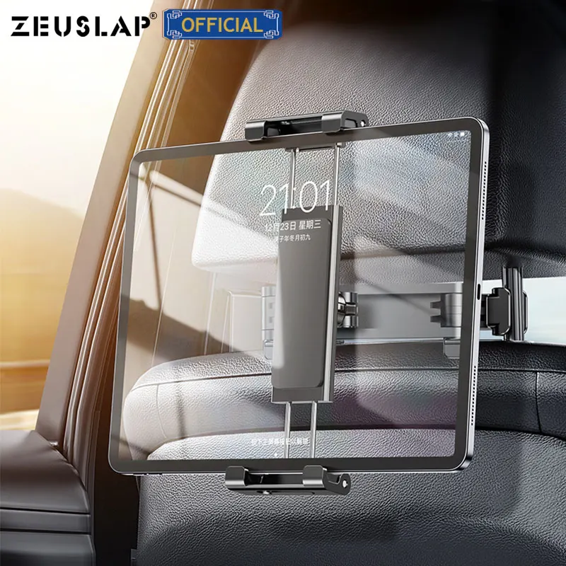ZEUSLAP Flexible 360 Degree Rotating for iPad Car Pillow Mobile Phone Holder Tablet Stand Back Seat Headrest Mount Bracket
ZEUSLAP Flexible 360 Degree Rotating for iPad Car Pillow Mobile Phone Holder Tablet Stand Back Seat Headrest Mount Bracket