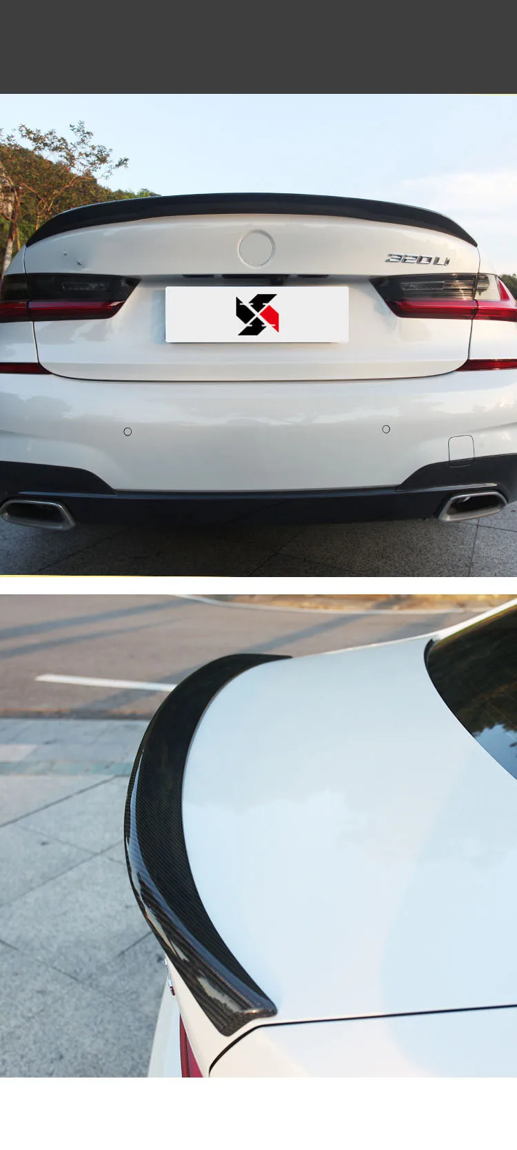 G20 Real Carbon Fiber Spoiler CS M4 MP Style For BMW 3 Series G20 4-Door Sedan Rear Trunk Boot Lip Ducktail Spoiler Wings
G20 Real Carbon Fiber Spoiler CS M4 MP Style For BMW 3 Series G20 4-Door Sedan Rear Trunk Boot Lip Ducktail Spoiler Wings