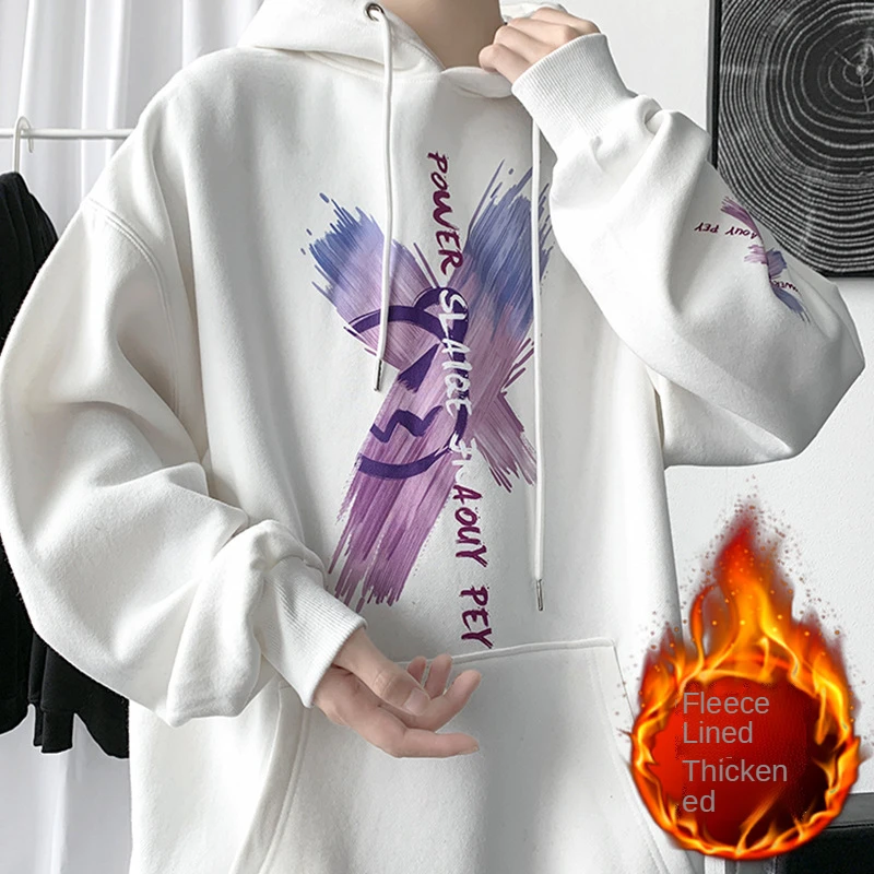 Autumn and Winter Anime Sweatshirts Hooded Sweatshirt for Men Hoodie Squid Game Oversized Plus Size Plush Men's Hoodies Man
Autumn and Winter Anime Sweatshirts Hooded Sweatshirt for Men Hoodie Squid Game Oversized Plus Size Plush Men's Hoodies Man
