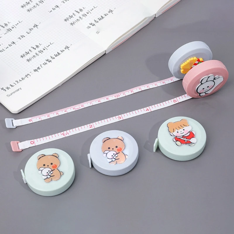 K1KF 60 Inch Cartoon Cute Portable Retractable Ruler, Soft Retractable Tape Measure ,Mini Pocket Size for Kid
K1KF 60 Inch Cartoon Cute Portable Retractable Ruler, Soft Retractable Tape Measure ,Mini Pocket Size for Kid