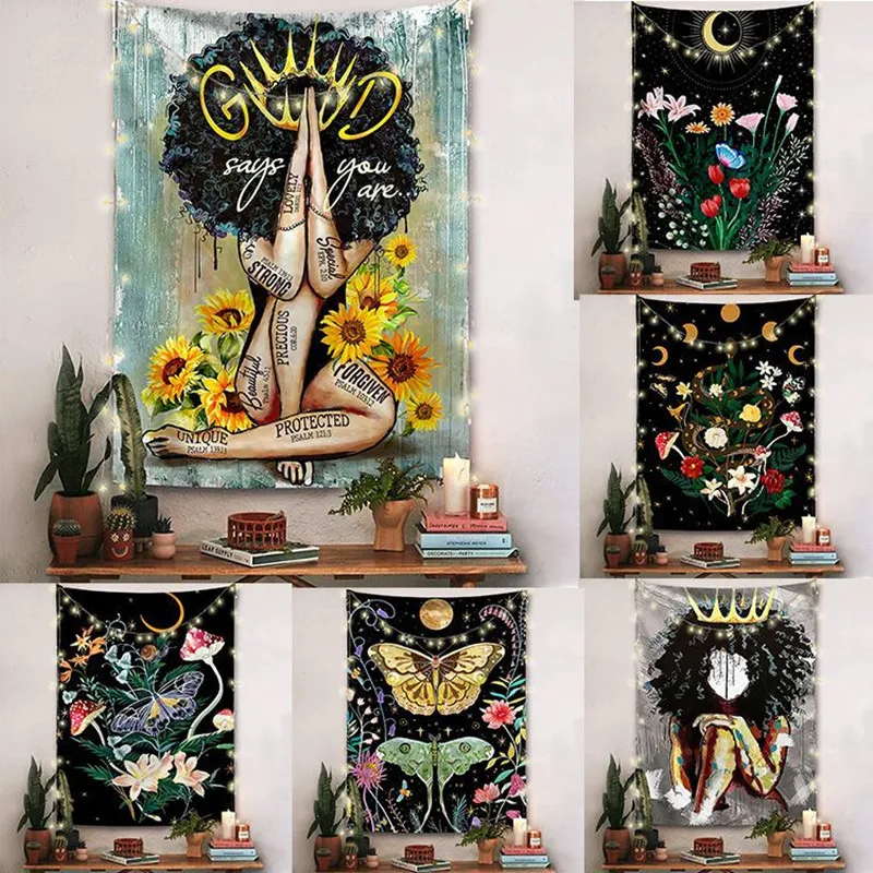 FFO Nordic Psychedelic Butterfly Tapestry Wall Hanging Tarot Hippie Witchcraft Background Cloth Wall Decoration Tapestries
FFO Nordic Psychedelic Butterfly Tapestry Wall Hanging Tarot Hippie Witchcraft Background Cloth Wall Decoration Tapestries