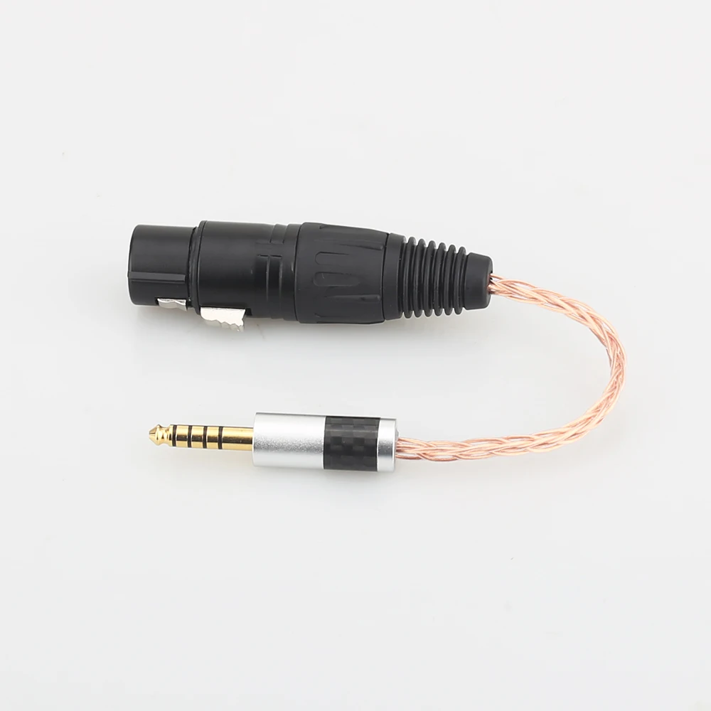 Audiocrast 4.4mm Balanced Male to 4-Pin XLR Female Balanced Connect TRS Audio Adapter Cable
Audiocrast 4.4mm Balanced Male to 4-Pin XLR Female Balanced Connect TRS Audio Adapter Cable