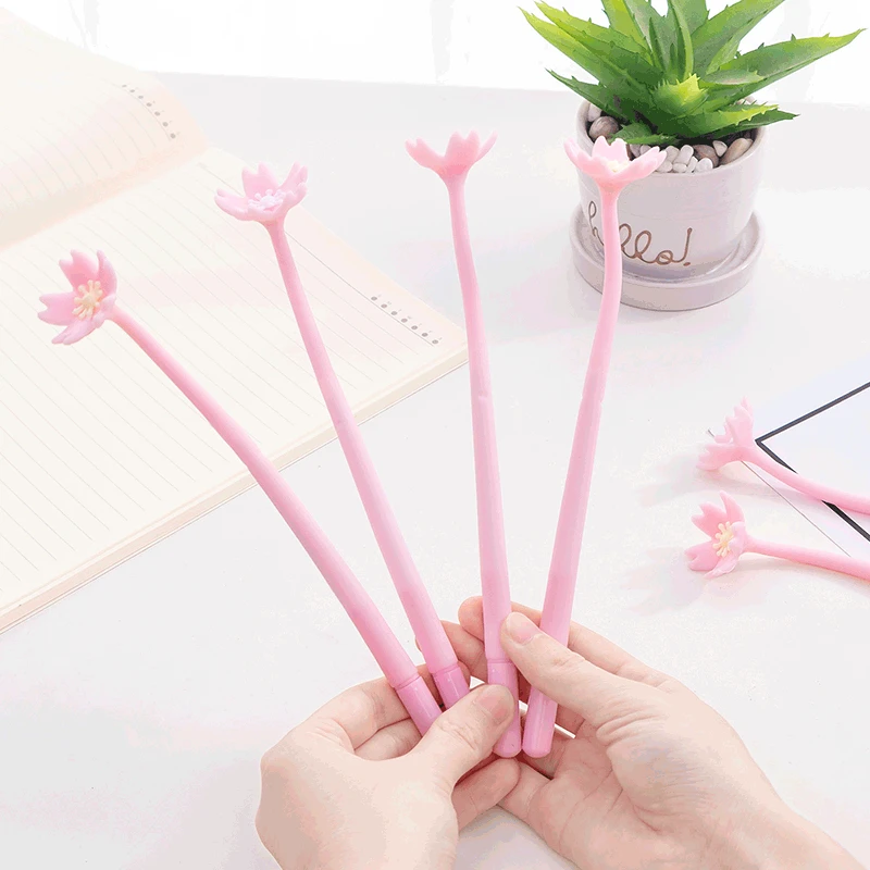 50PCS Japanese Style Cherry Blossom Creative Silicone Gel Pen Black 0.5mm Student Creative Gel Pen Stationery Office Accessories
50PCS Japanese Style Cherry Blossom Creative Silicone Gel Pen Black 0.5mm Student Creative Gel Pen Stationery Office Accessories