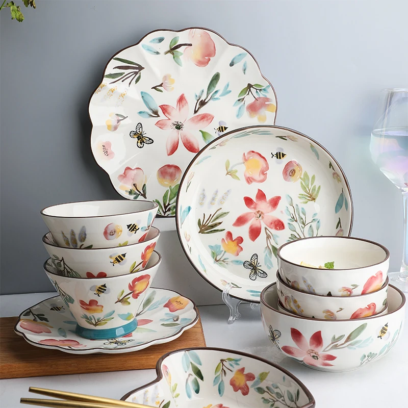 Ceramic Luxury Plate Set Bowl Dinner Serving Modern Tableware Desserts Kitchen Vajilla Completa De Platos Complete Tableware
Ceramic Luxury Plate Set Bowl Dinner Serving Modern Tableware Desserts Kitchen Vajilla Completa De Platos Complete Tableware