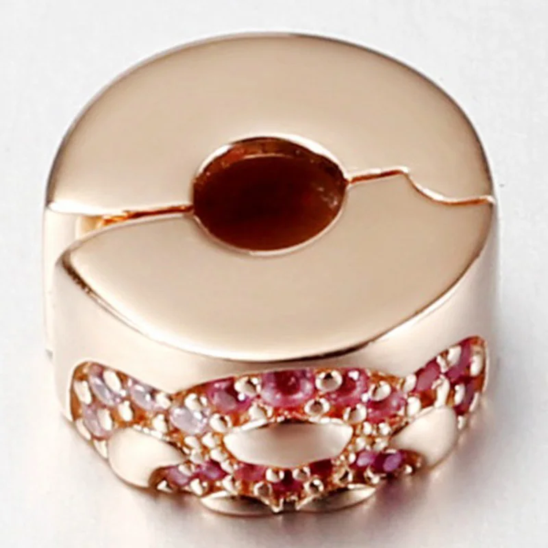 2020 New 925 Sterling Silver Bead Rose Gold Fan Clamp Fit Pandora Women Bracelet & Necklace Diy Jewelry
2020 New 925 Sterling Silver Bead Rose Gold Fan Clamp Fit Pandora Women Bracelet & Necklace Diy Jewelry