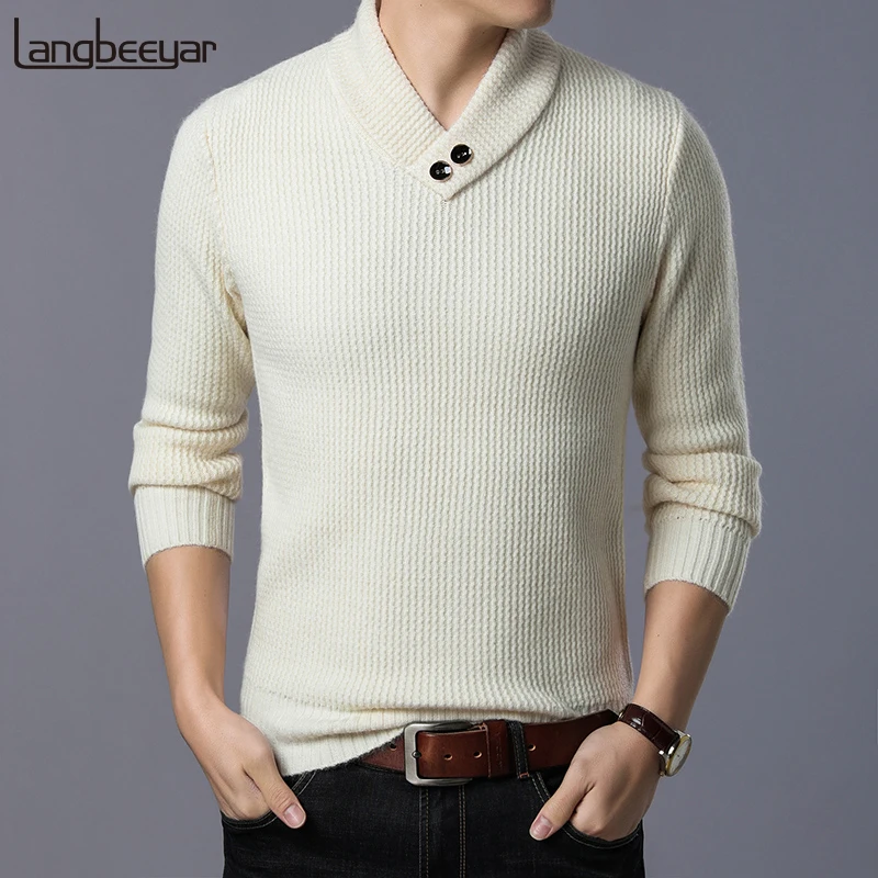 2021 Thick New Fashion Brand Sweater Men's Pullovers Slim Fit Jumpers Knitwear V Neck Winter Korean Style Casual Mens Clothes
2021 Thick New Fashion Brand Sweater Men's Pullovers Slim Fit Jumpers Knitwear V Neck Winter Korean Style Casual Mens Clothes