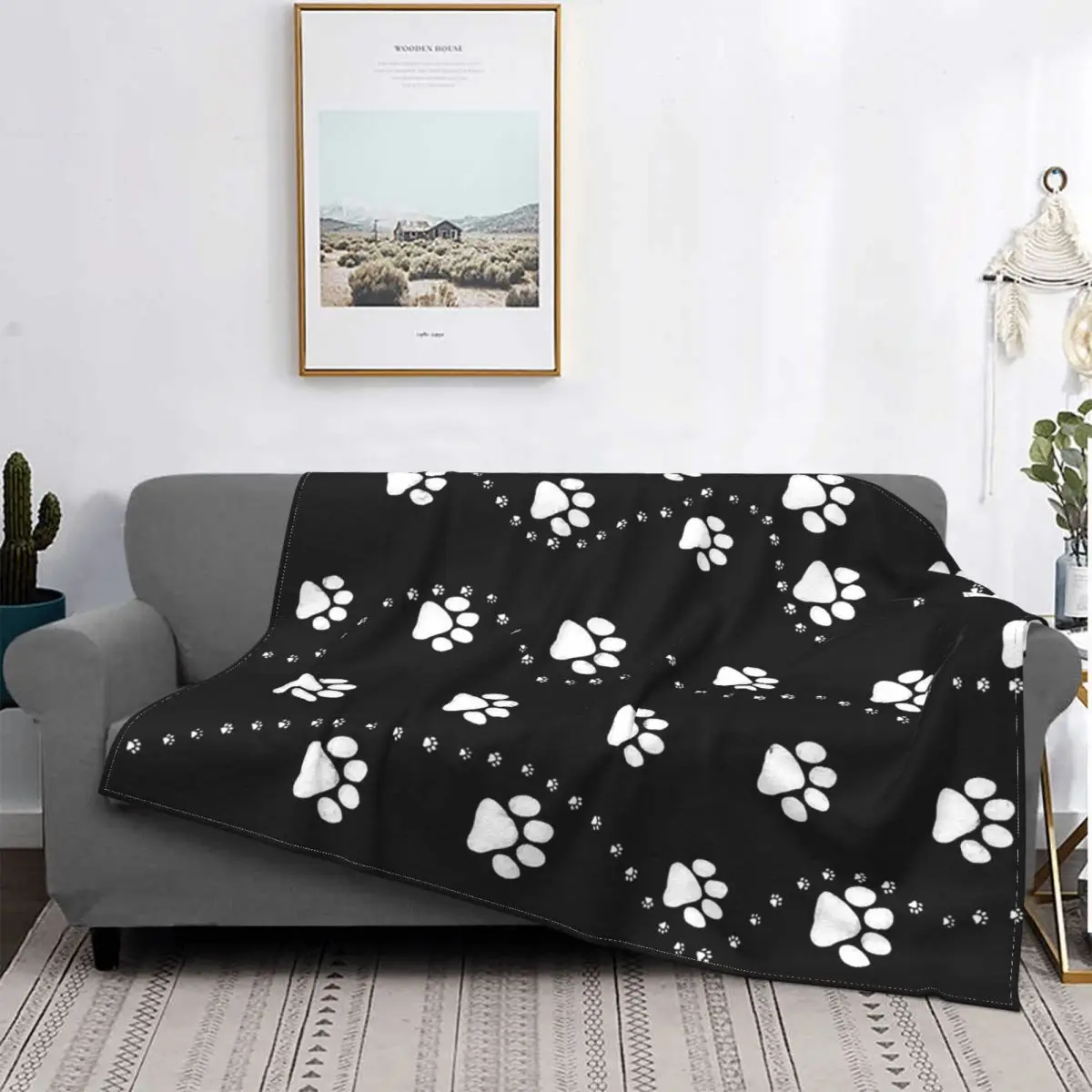 Dog Paws Paw Blanket Fleece Summer Cute Animal Multi-function Super Warm Throw Blanket for Home Office Bedspread
Dog Paws Paw Blanket Fleece Summer Cute Animal Multi-function Super Warm Throw Blanket for Home Office Bedspread
