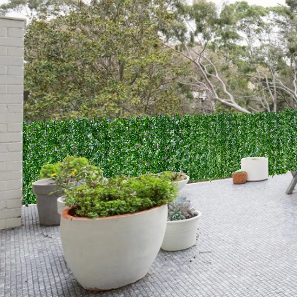 Artificial watermelon Leaf Screening Roll UV Fade Protected Privacy Hedging Wall Landscaping Garden Fence Balcony Decoration
Artificial watermelon Leaf Screening Roll UV Fade Protected Privacy Hedging Wall Landscaping Garden Fence Balcony Decoration