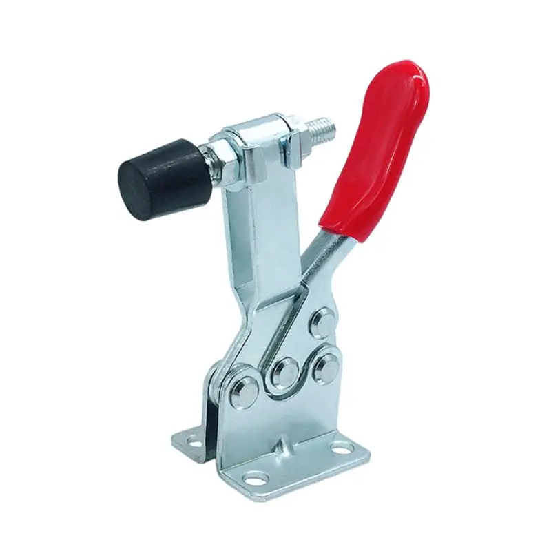 4 pcs Holding Capacity 220lbs(100Kg) Quick Release Vertical Type GH-201b Horizontal Toggle Clamp Hand Tool Set
4 pcs Holding Capacity 220lbs(100Kg) Quick Release Vertical Type GH-201b Horizontal Toggle Clamp Hand Tool Set