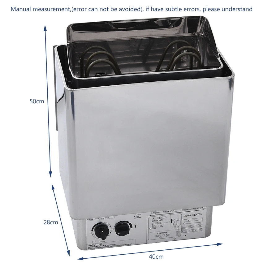 Нагреватель для сауны SCA из нержавеющей стали электрическая печь 3 кВт/4 5 кВт/6