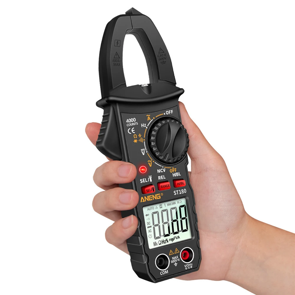 Power Factor Electric Energy Ammeter Voltmeter Voltage Resistance 4000 Counts Ohm NCV Tester Digital Current Clamp Meter
Power Factor Electric Energy Ammeter Voltmeter Voltage Resistance 4000 Counts Ohm NCV Tester Digital Current Clamp Meter