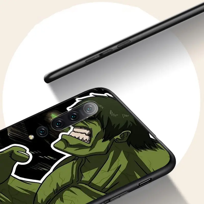 Silicone Black TPU Cover Hulks Avengers For Xiaomi Mi 11 11i 10i 10T 10 9T 9SE 8 Ultra Lite Pro 5G Phone Case
Silicone Black TPU Cover Hulks Avengers For Xiaomi Mi 11 11i 10i 10T 10 9T 9SE 8 Ultra Lite Pro 5G Phone Case