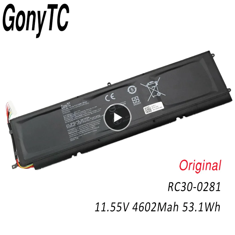 Аккумулятор для ноутбука Razer Blade Stealth 13, RC30-0281, 2019/2020, RZ09-0281, RZ09-02812E52, 03101E72, RZ09-0310, RC30-02810200,
Аккумулятор для ноутбука Razer Blade Stealth 13, RC30-0281, 2019/2020, RZ09-0281, RZ09-02812E52, 03101E72, RZ09-0310, RC30-02810200,
