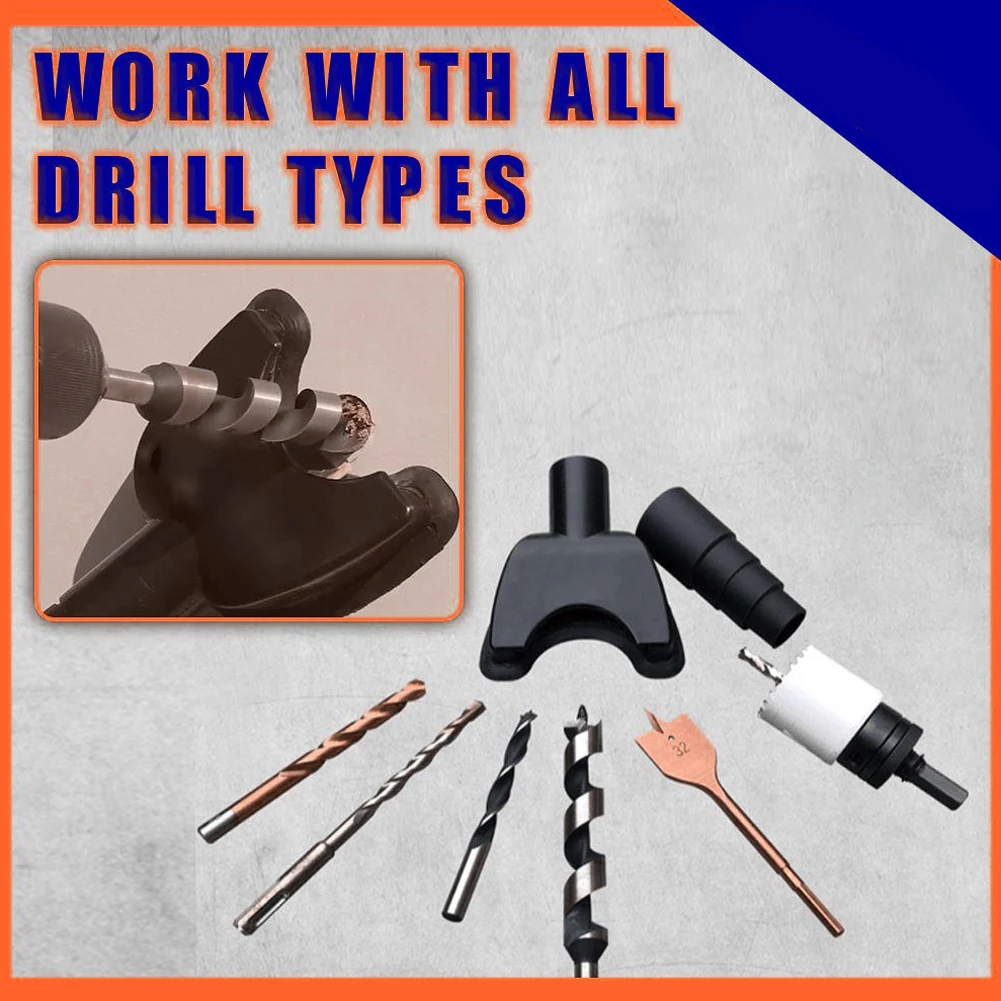 Hands-Free Dust Collector Kit Electric Drilling Dust Catcher Tools Universial For Drill Dust Woodworking Protective Cover Tool
Hands-Free Dust Collector Kit Electric Drilling Dust Catcher Tools Universial For Drill Dust Woodworking Protective Cover Tool