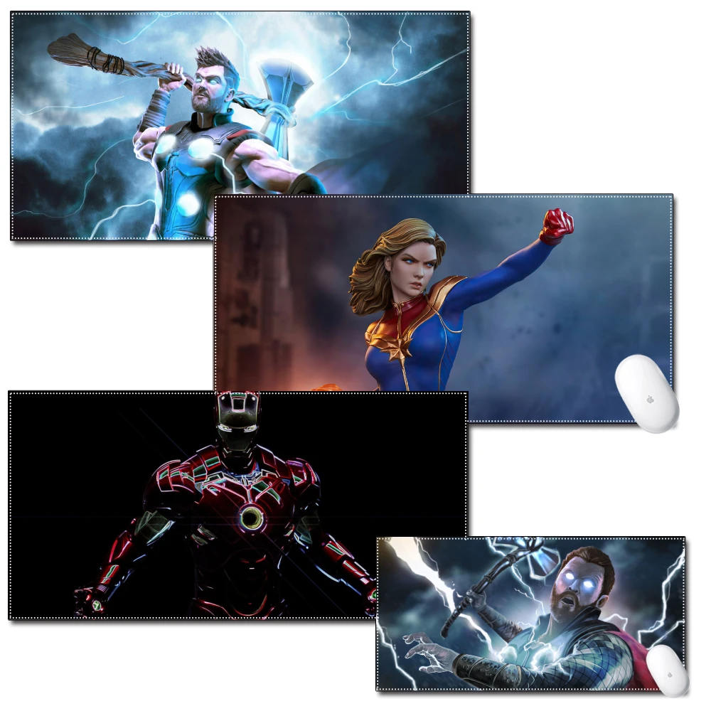 Large Size Disney Anti-Slip Mouse Pad Thickened Gamer Mat for Gaming Mouse Laptop Desk Thor Lightening Marvel Mouse Pat
Large Size Disney Anti-Slip Mouse Pad Thickened Gamer Mat for Gaming Mouse Laptop Desk Thor Lightening Marvel Mouse Pat