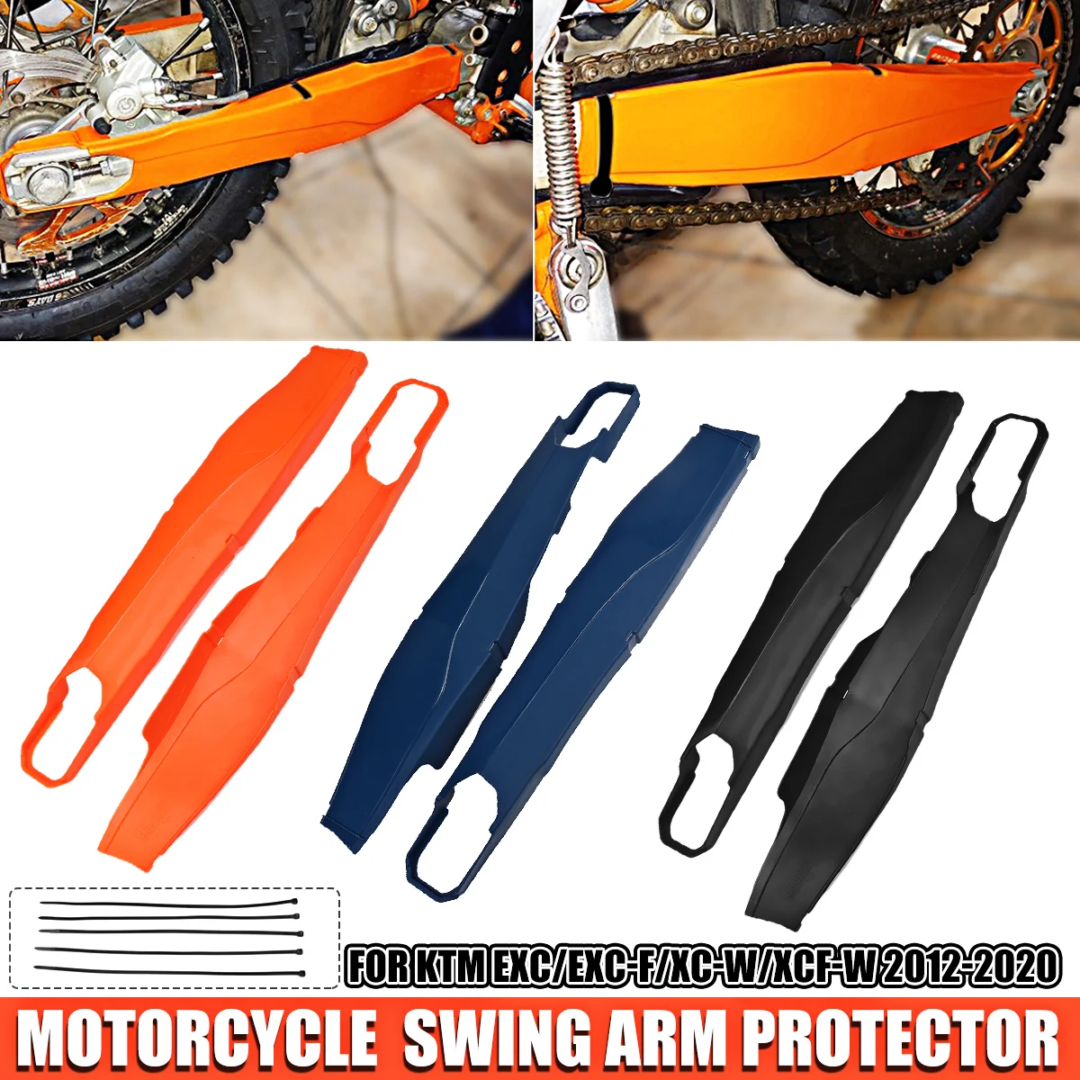 New Motorcycle Swingarm Guard Swing Arm Protector For KTM 150 200 250 300 350 450 500 EXC EXC-F XCW XC-W Tpi XCF-W 2012-2020
New Motorcycle Swingarm Guard Swing Arm Protector For KTM 150 200 250 300 350 450 500 EXC EXC-F XCW XC-W Tpi XCF-W 2012-2020