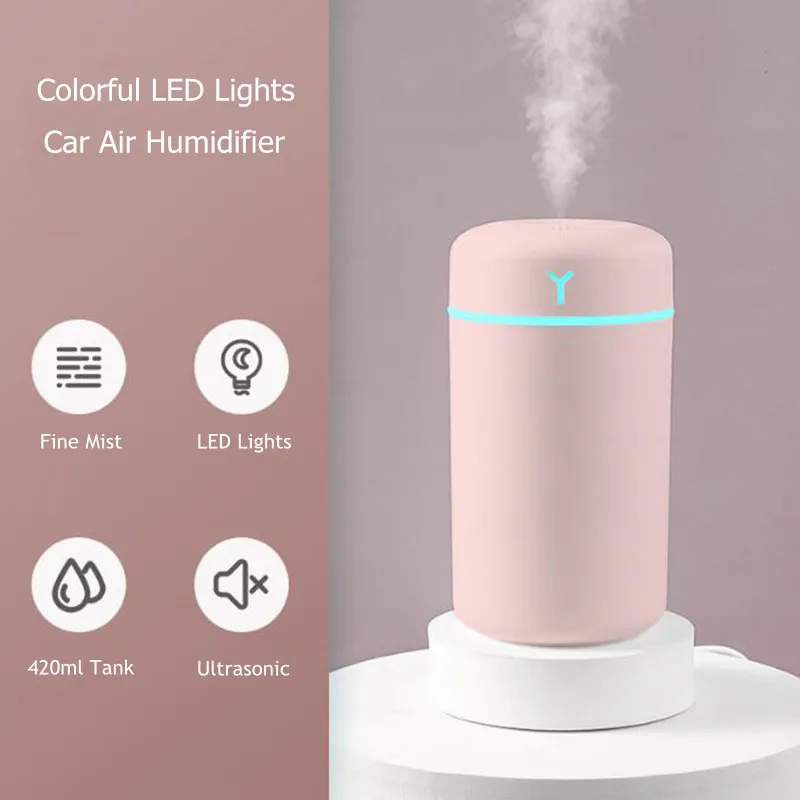 420ml Cute Cup USB Air Humidifier For Home Ultrasonic Car Mist Maker with Colorful LED Lights Mini Office Desktop Air Purifier
420ml Cute Cup USB Air Humidifier For Home Ultrasonic Car Mist Maker with Colorful LED Lights Mini Office Desktop Air Purifier