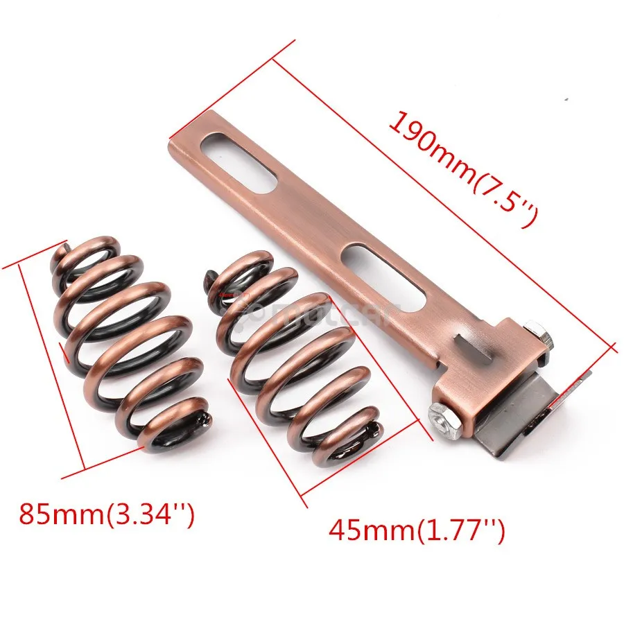 Motorcycle Brown Cushion Retro Synthetic Leather Springs Bracket Solo Driver Seat Fit For Harley Honda Chopper Bobber Custom
Motorcycle Brown Cushion Retro Synthetic Leather Springs Bracket Solo Driver Seat Fit For Harley Honda Chopper Bobber Custom